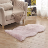 Soft Shaggy Floor Sofa Washable Synthetic Sheepskin Living Room Rug