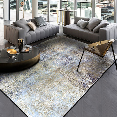 Abstract Nordic Paint Pattern Modern Rug