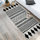 Moroccan Nordic Soft Flannel Area Rug