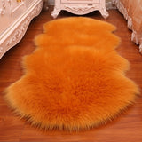 Soft Plush Artificial Wool Area Rug