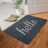 Embroidered Foot Pad Home Welcome Area Rug