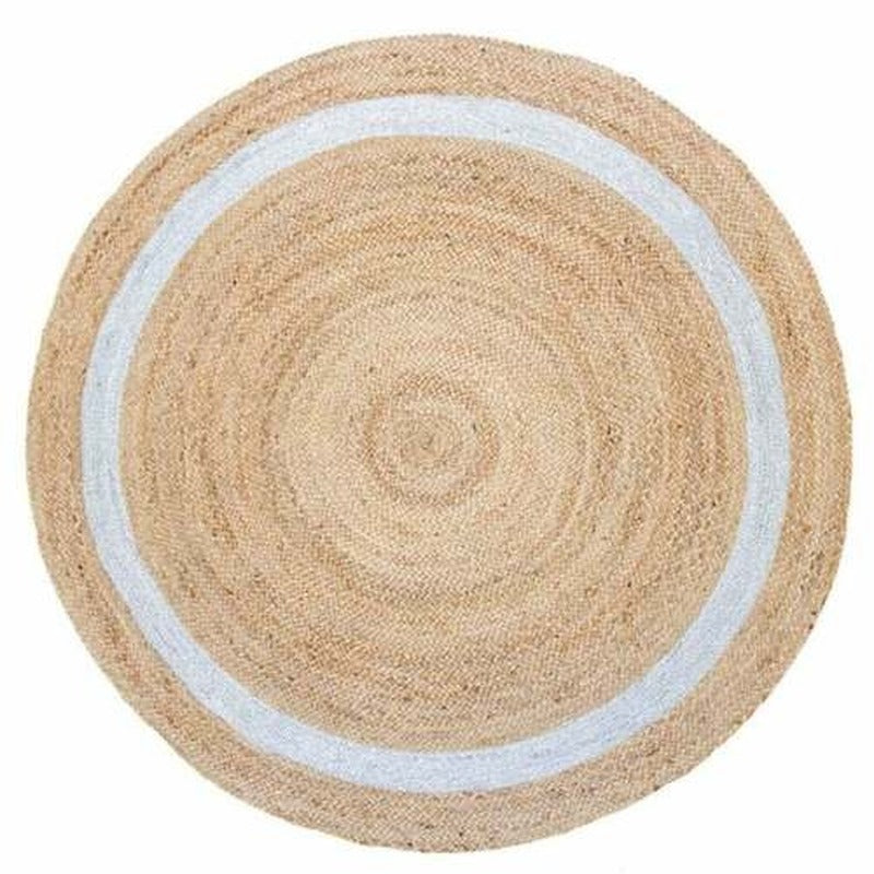 100% Natural Jute Rug Braided Style Area Rug