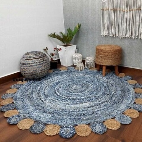 Handmade Reversible Modern Living Area Carpet Rugs