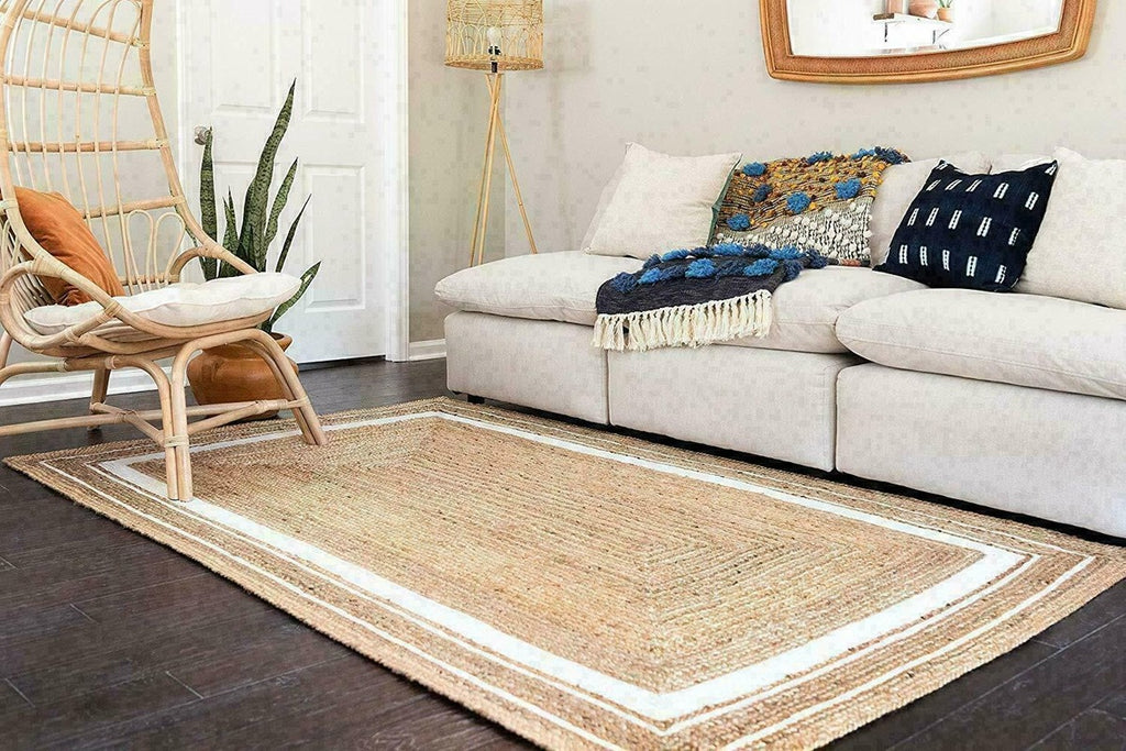 Braided Style Reversible Handmade Rug Rustic Look Carpet – Homes Rugs
