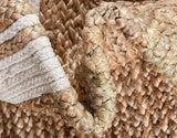 Braided Style Reversible Handmade Rug Rustic Look Carpet