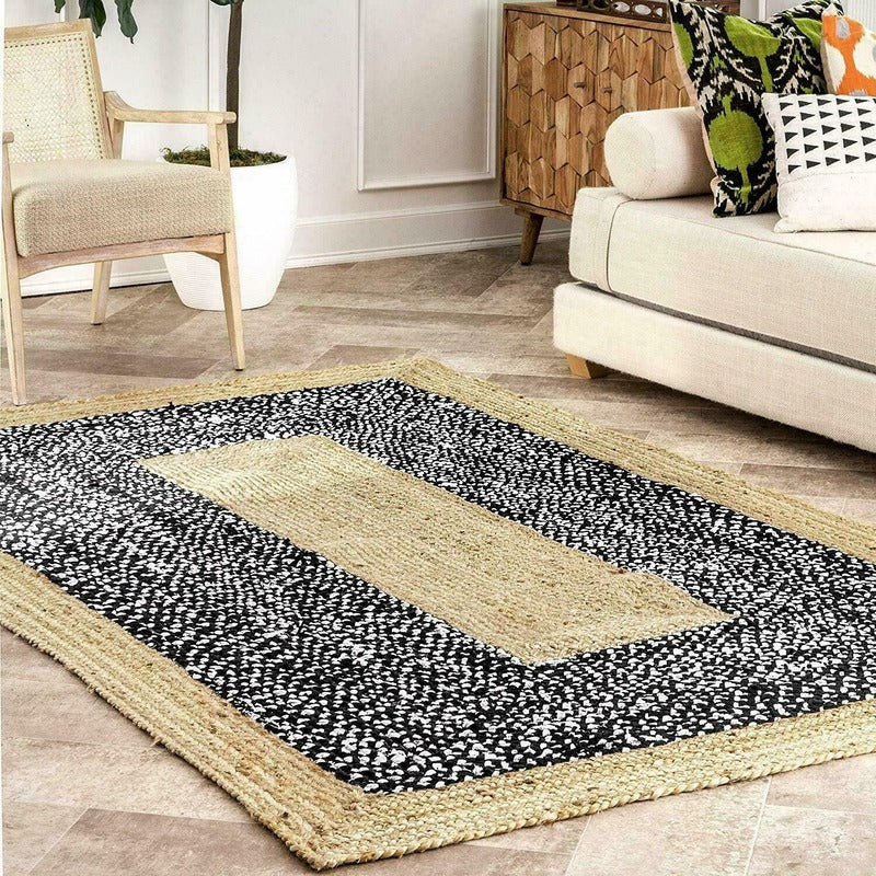Hand Woven Living Room Natural 2x3 Feet Carpet Rugs