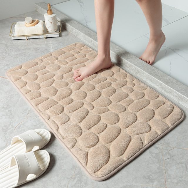 Bathroom Rug, Soft Non-Slip Super Water Absorbing Bath Mat, 30x18 inches