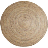 Round Japanese Style Living Room Bedroom Sofa Woven Rug