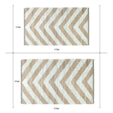 Natural Jute Braided Style Rectangle Rug