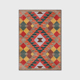 Geometric Stitching Ethnic Style Rug