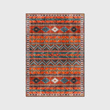 Retro Geometric Ethnic Style Stripes Carpet